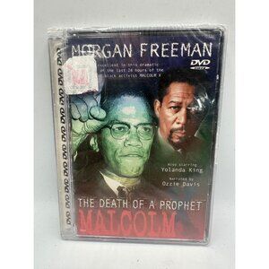 Morgan Freeman The Death Of A Prophet Malcolm X 1981 Platinum DVD Made In Canada